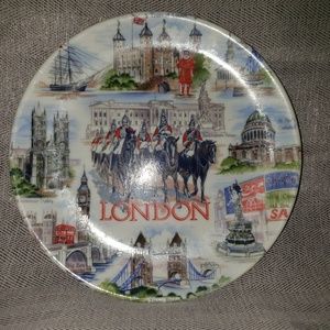 Decorative London Hanging Plate